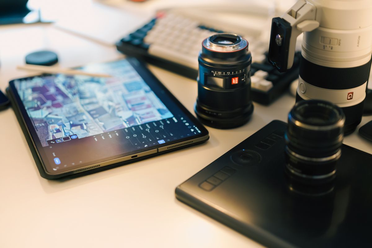 Accesorios para tablets y fotografía digital