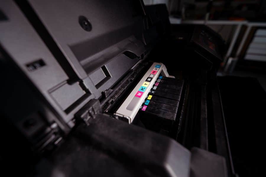 Cartuchos de tinta CMYK para impresora